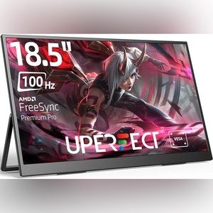 UPerfect Portable Monitor 18.5 inch 100 HZ 100 % sRGB 1080P with Vesa